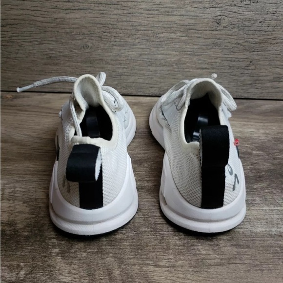 On Cloud Cloudeasy 6.5 White Athletic Sneakers - Picture 3 of 4